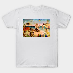 boys on the beach T-Shirt